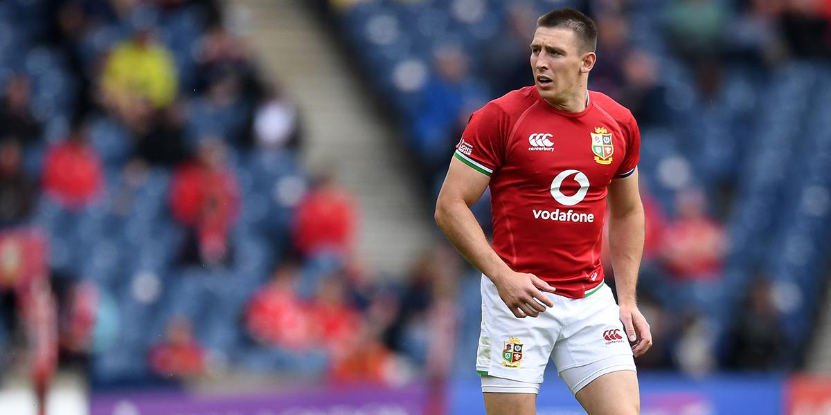 Josh Adams yn cynrychioli'r Llewod