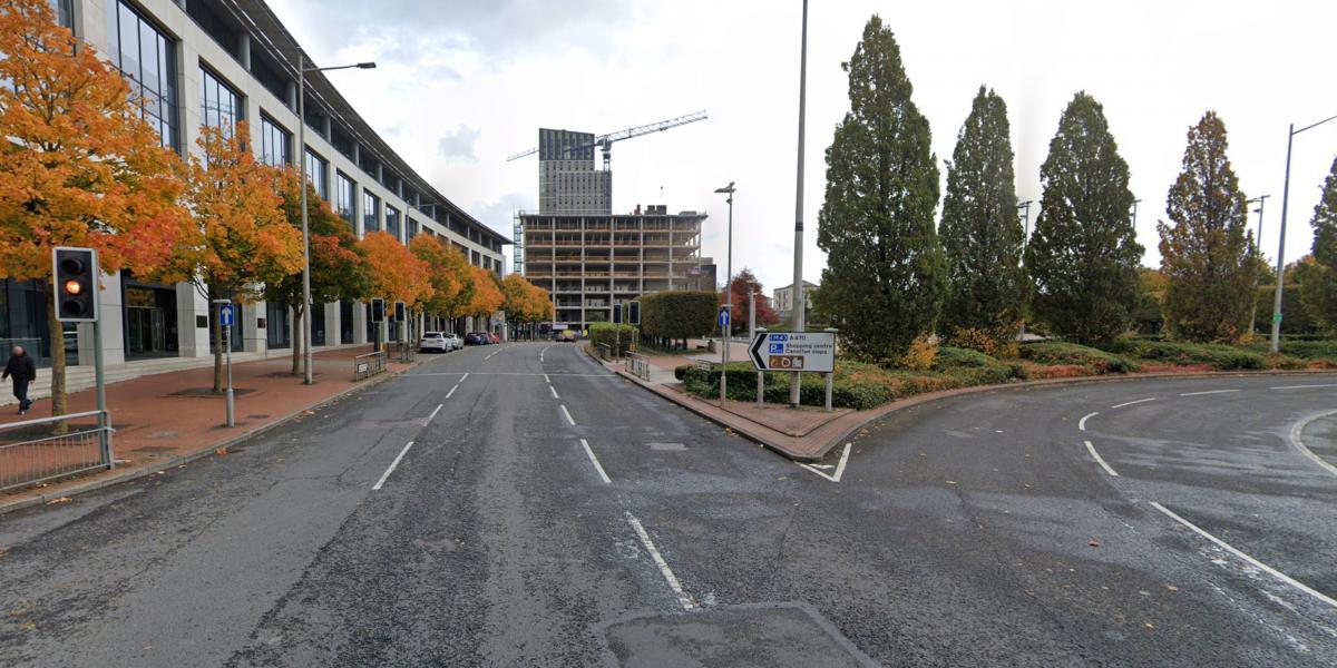 Callaghan Square.  Llun: Google