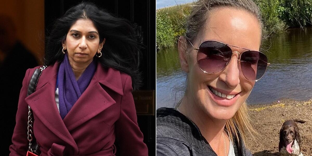 Suella Braverman a Nicola Bulley