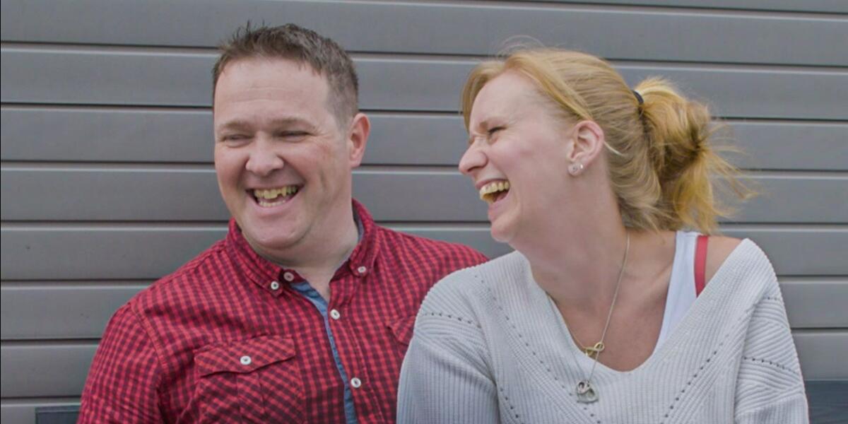 Aled Johnson a Malin Gustavsson