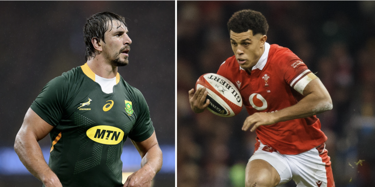 De Affrica v Cymru (Huw Evans)