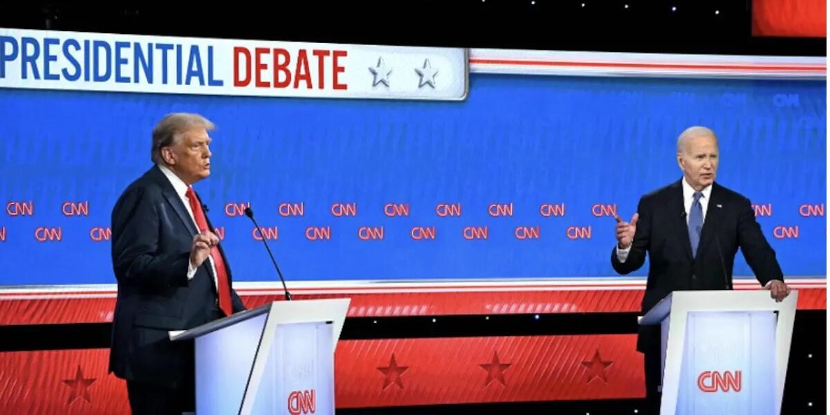 Donald Trump a Joe Biden