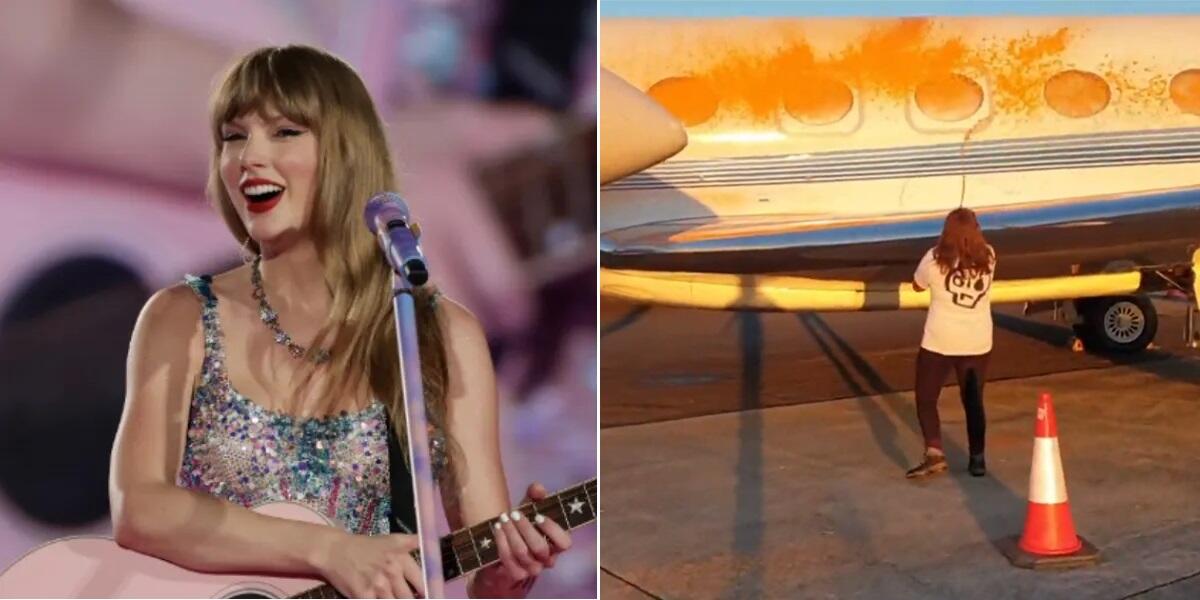 Taylor Swift a'r awyren