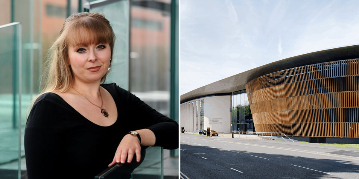 Delyth Jewell a'r Coleg Brenhinol o Gerddoriaeth a Drama