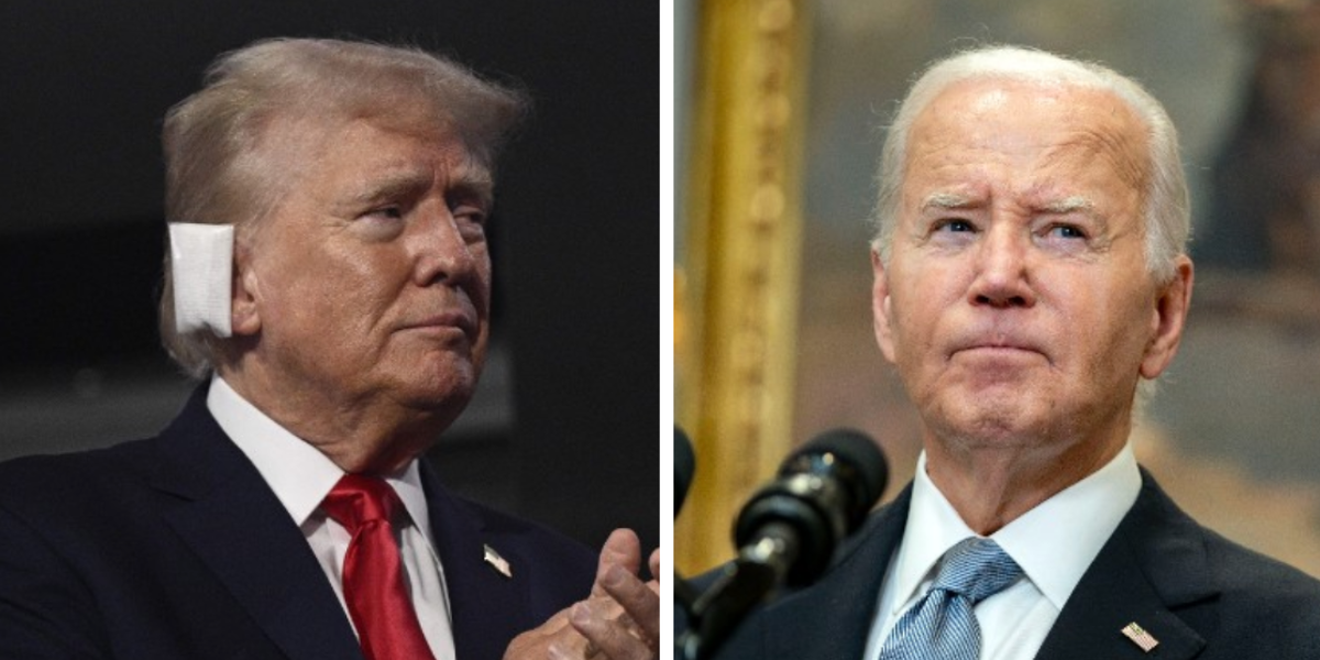 Trump a Biden