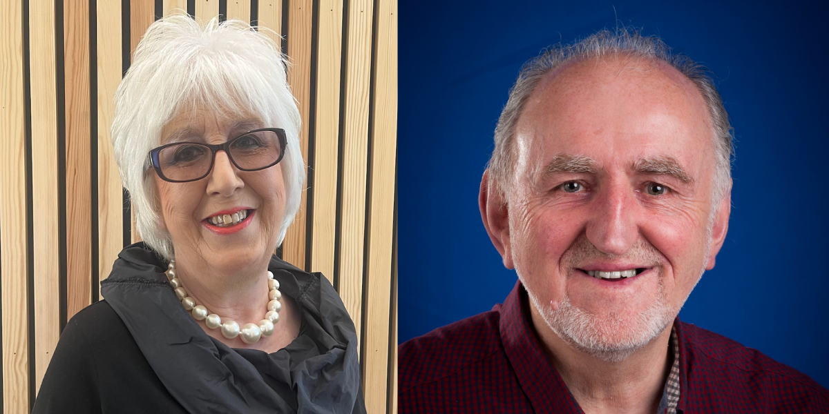Linda Gittins a Penri Roberts