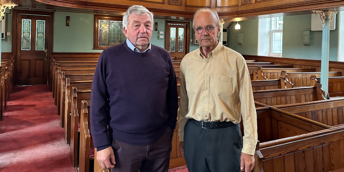 Richard Hughes a Gwyn Williams