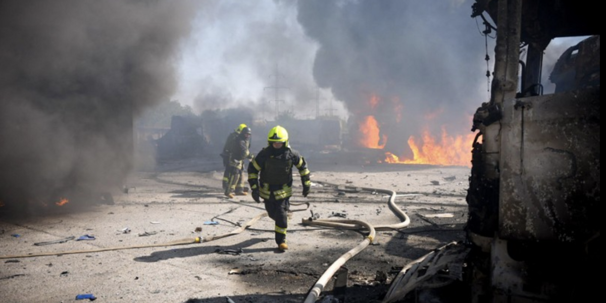 Taflegrau yn Odessa (wochit/AFP)