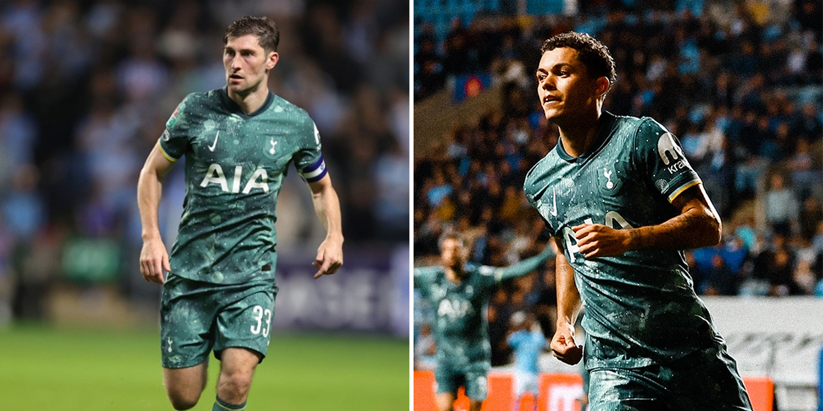 Ben Davies a Brennan Johnson