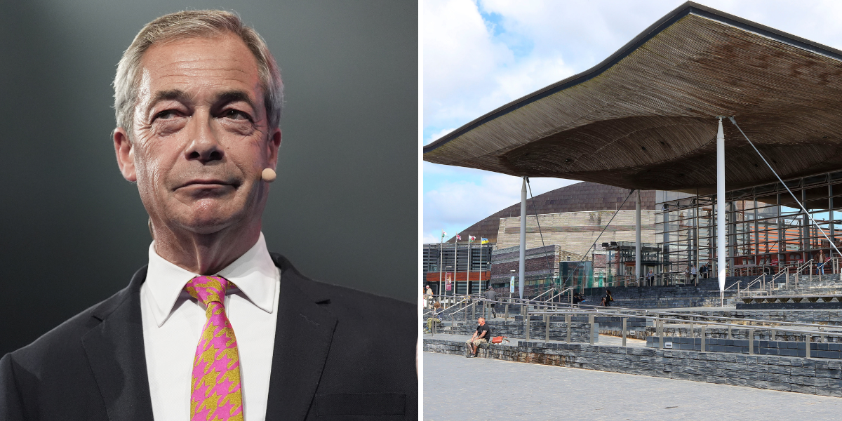 Nigel Farage Senedd Cymru