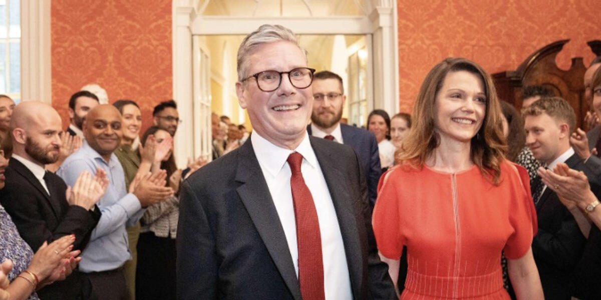 Keir a Victoria Starmer