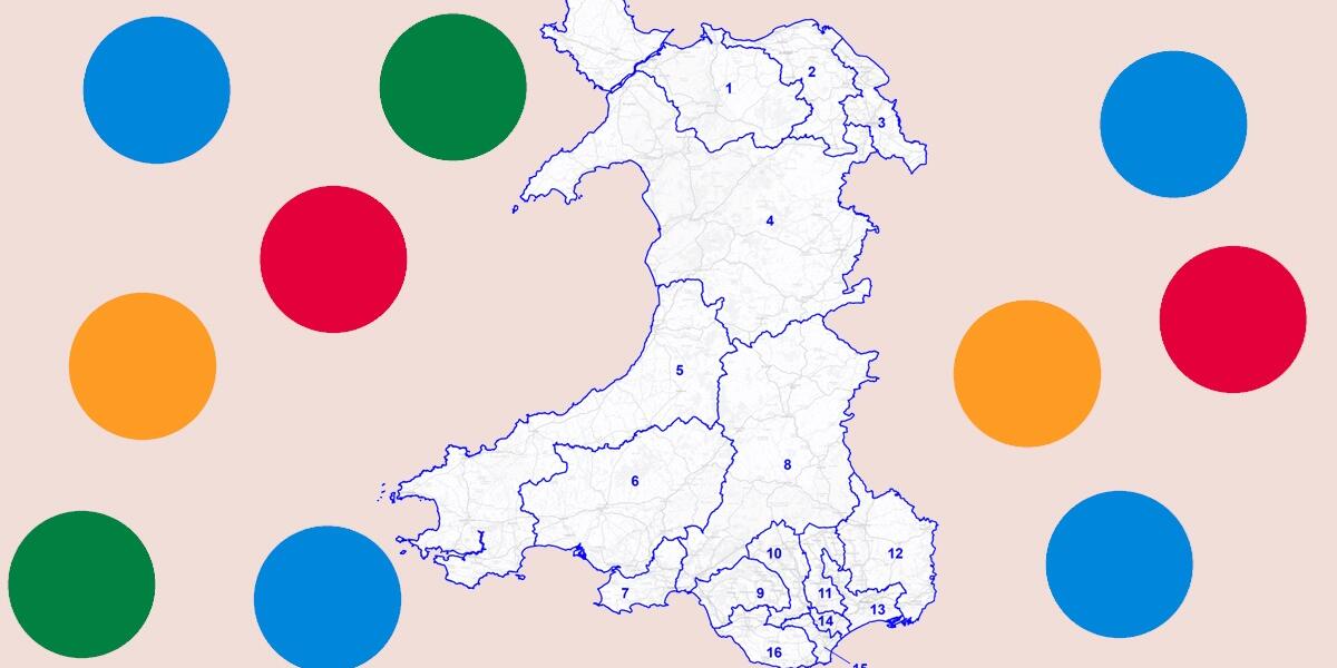 Etholaethau newydd Cymru