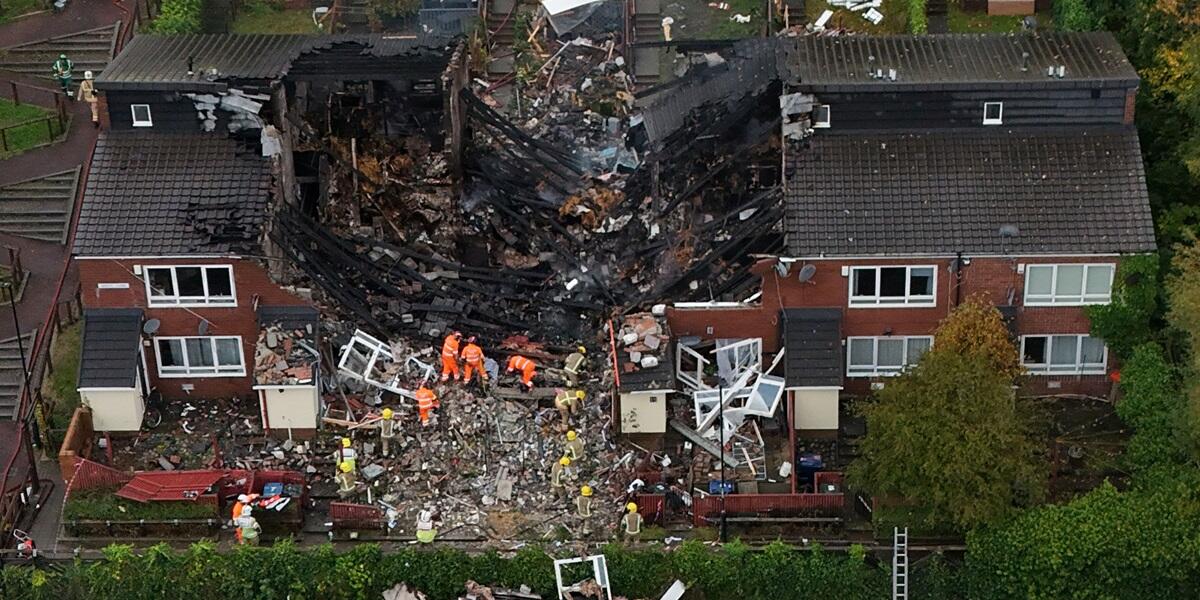 Y cartref yn Benwell, Newcastle