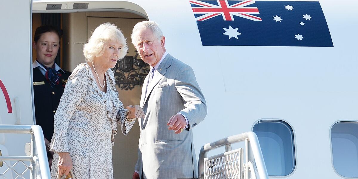 Charles yn Awstralia