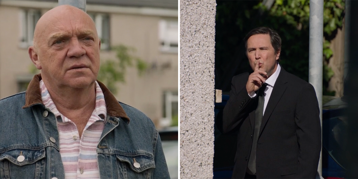 Dyff Jones a Garry Monk Pobol y Cwm