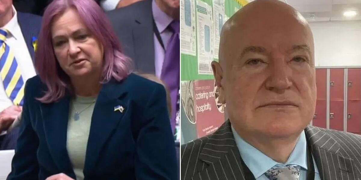 Liz Savile Roberts a Neil Foden