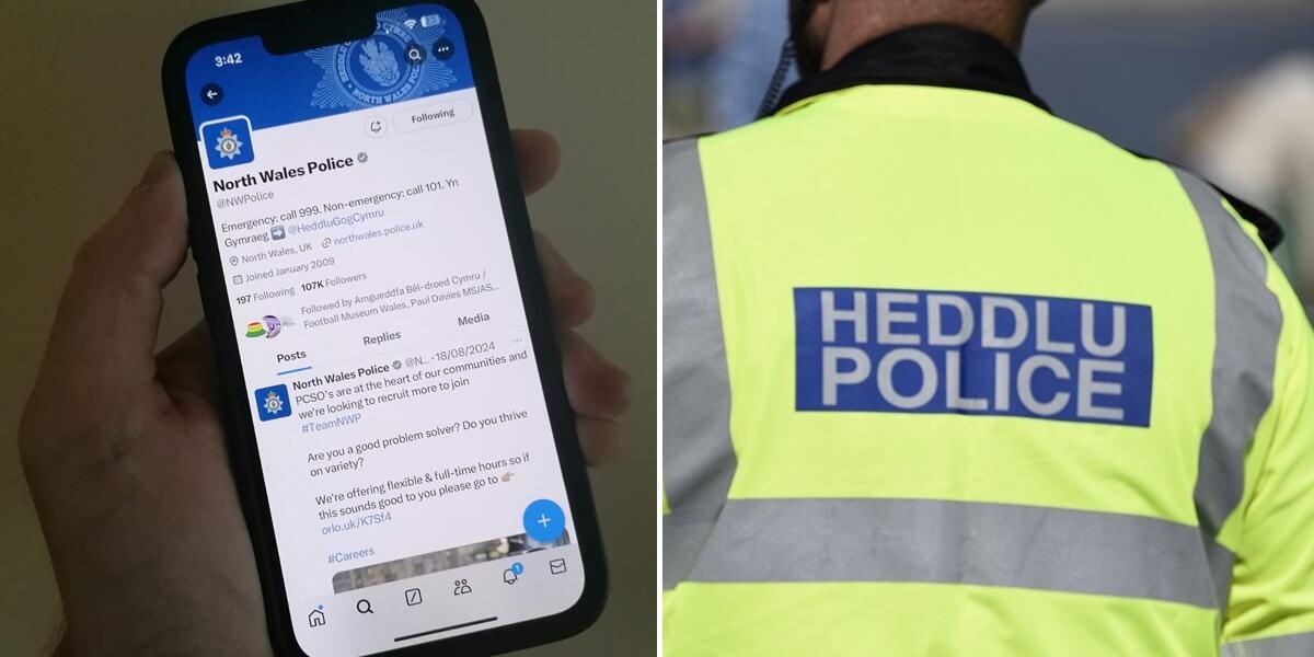 Twitter Heddlu Gogledd Cymru