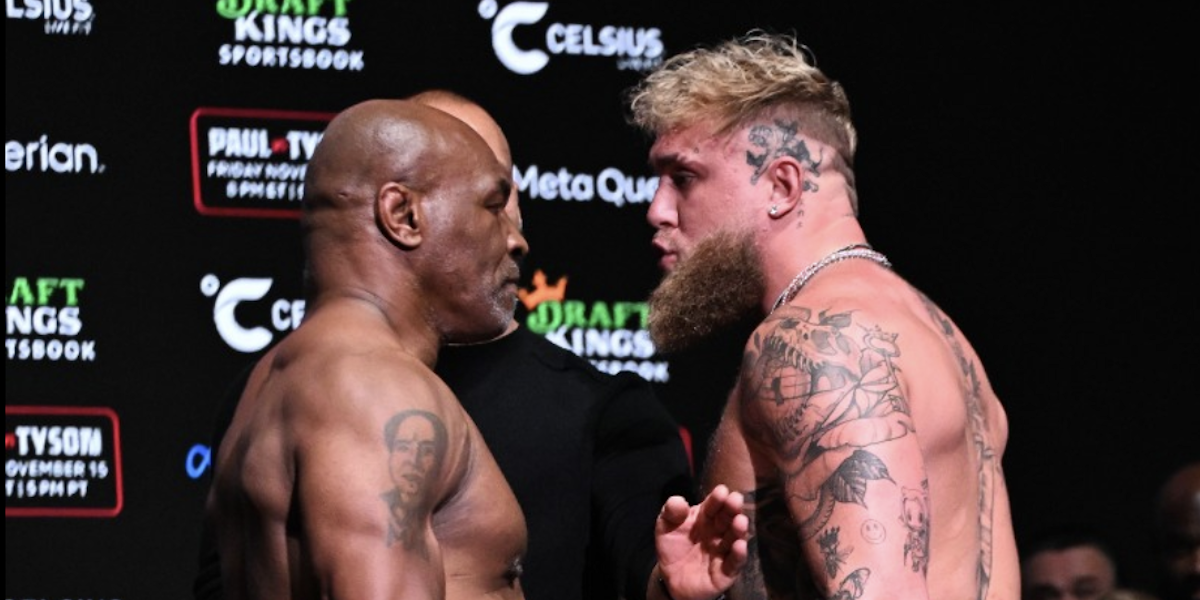Mike Tyson a Jake Paul