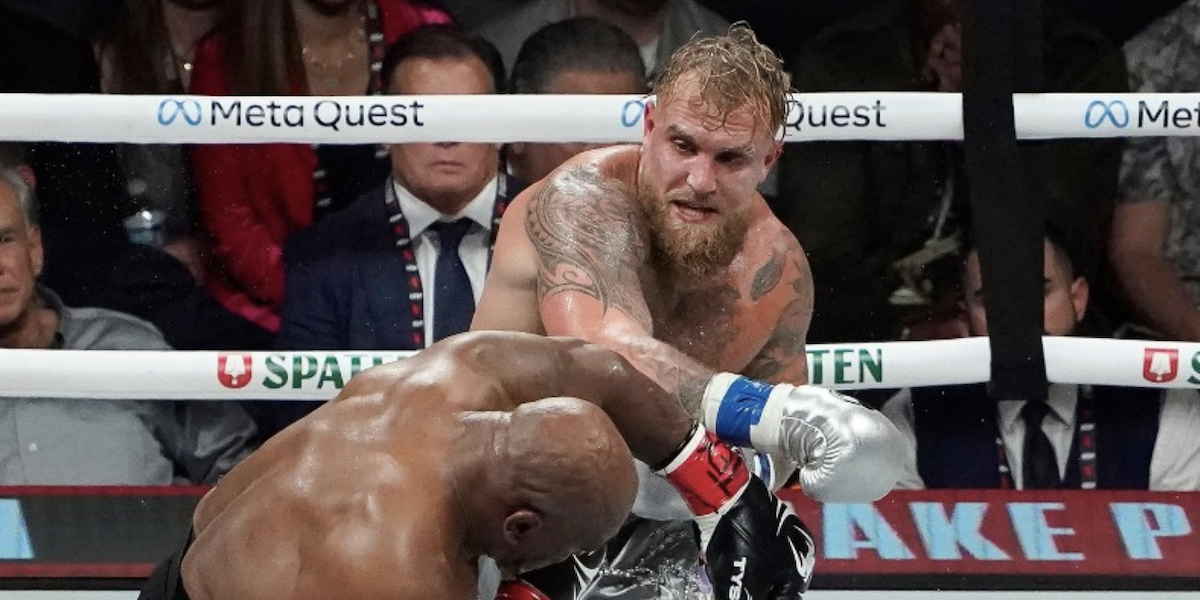 Jake Paul v Mike Tyson