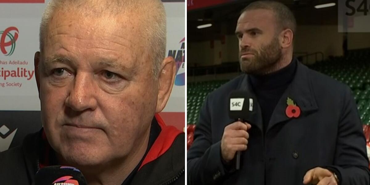 Warren Gatland a Jamie Roberts