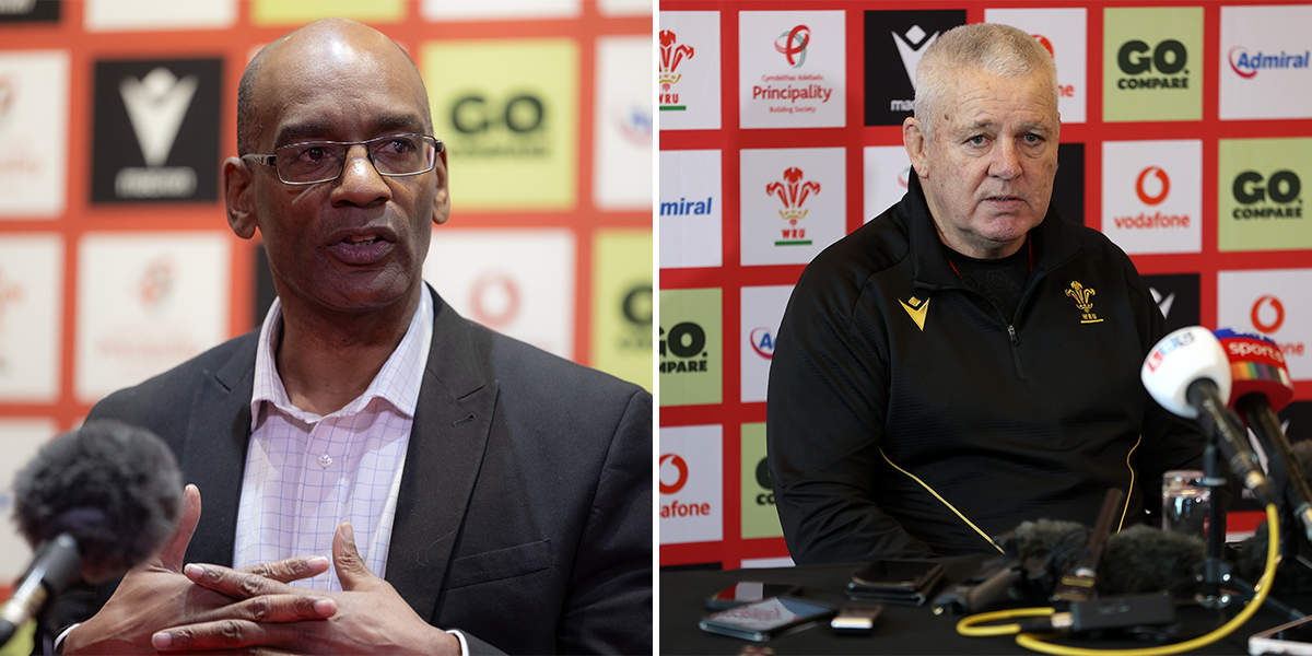 Nigel Walker a Warren Gatland