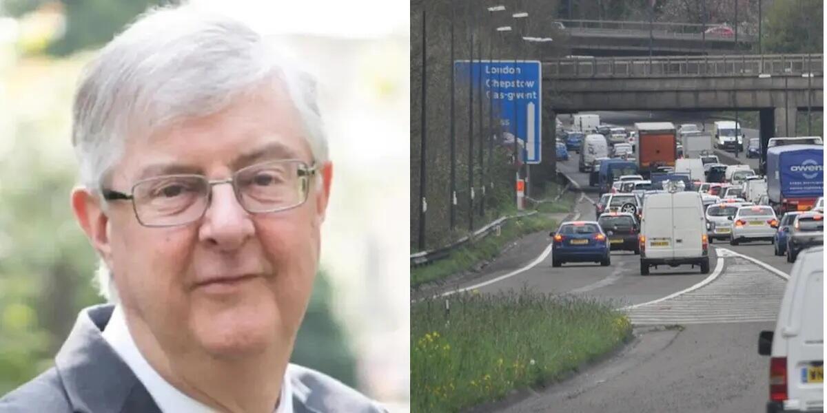 Mark Drakeford a'r M4