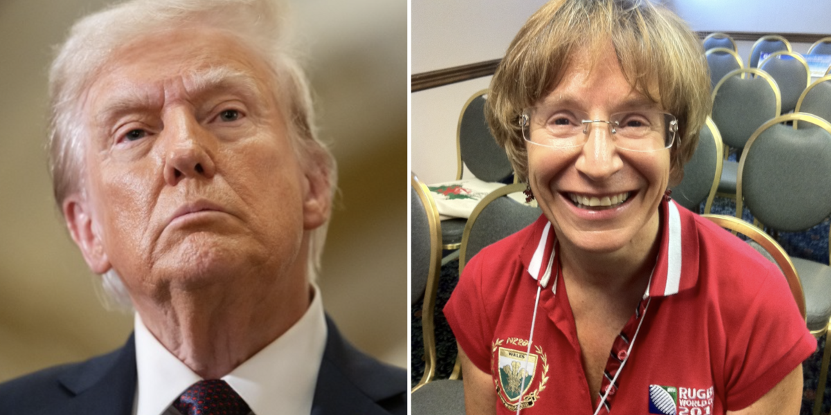 Trump / Myfanwy Davies