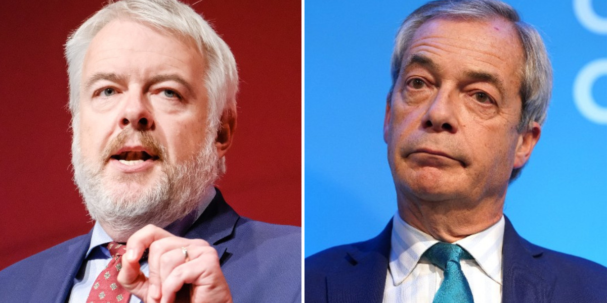 Carwyn Jones a Nigel Farage