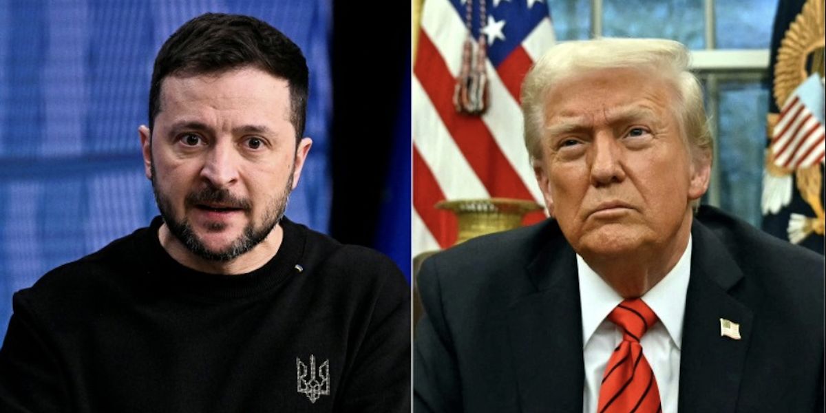 Volodymyr Zelensky / Donald Trump