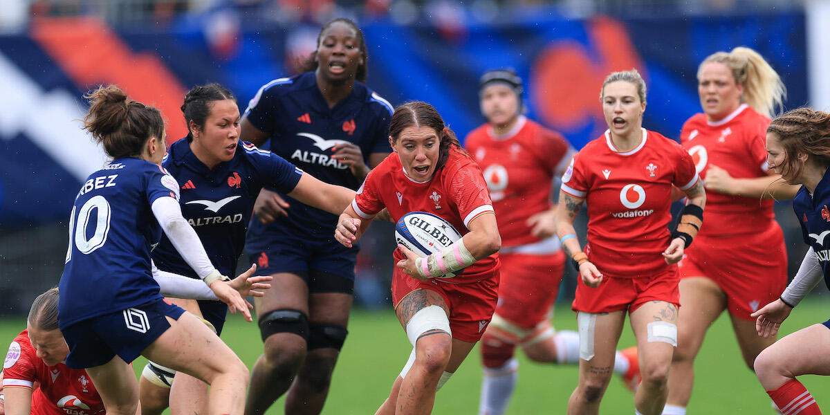 Merched rygbi Cymru