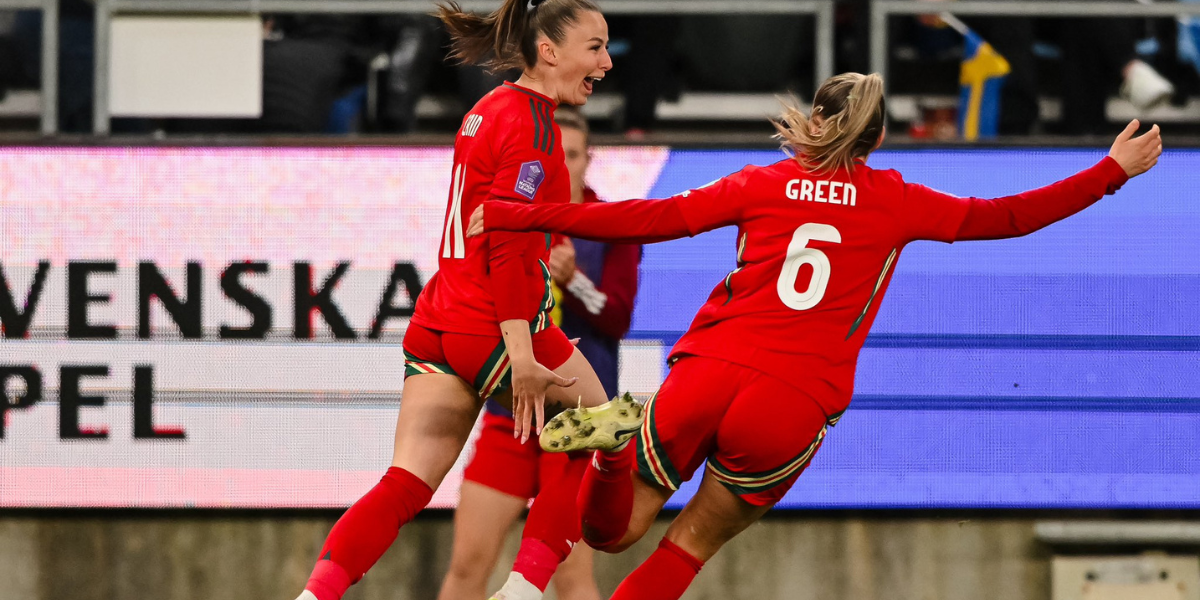 Cymru v Sweden 8 Ebrill 25