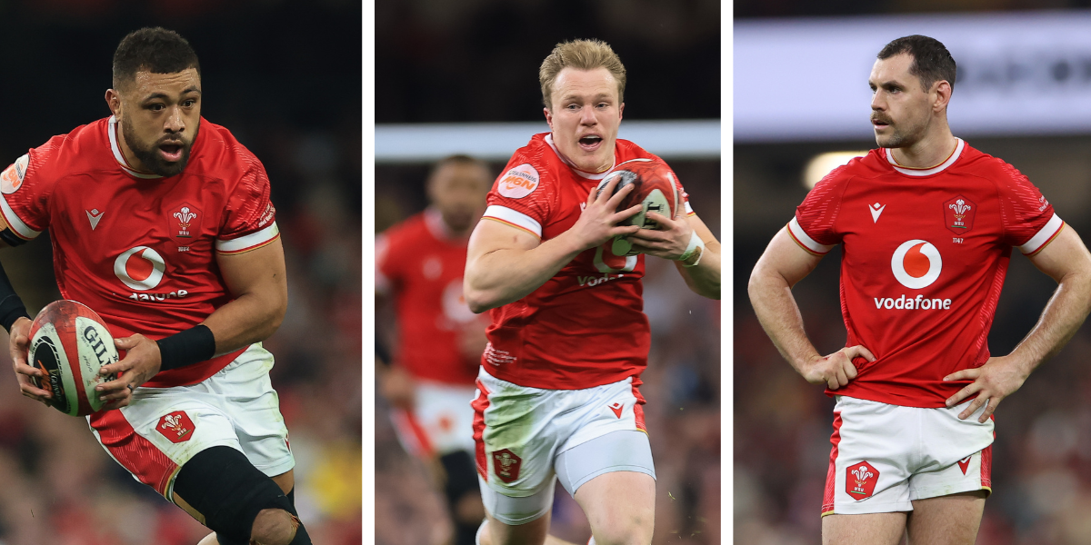 Taulupe Faletau, Blair Murray a Tomos Williams