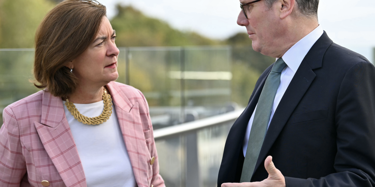 Eluned Morgan a Starmer 