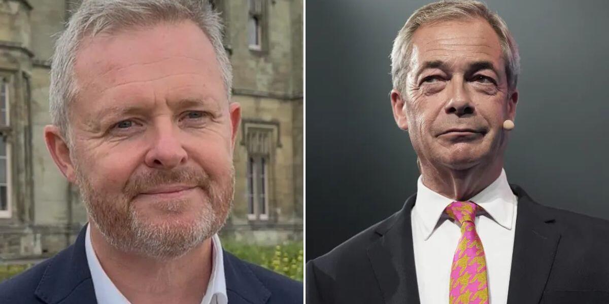 Jeremy Miles a Nigel Farage