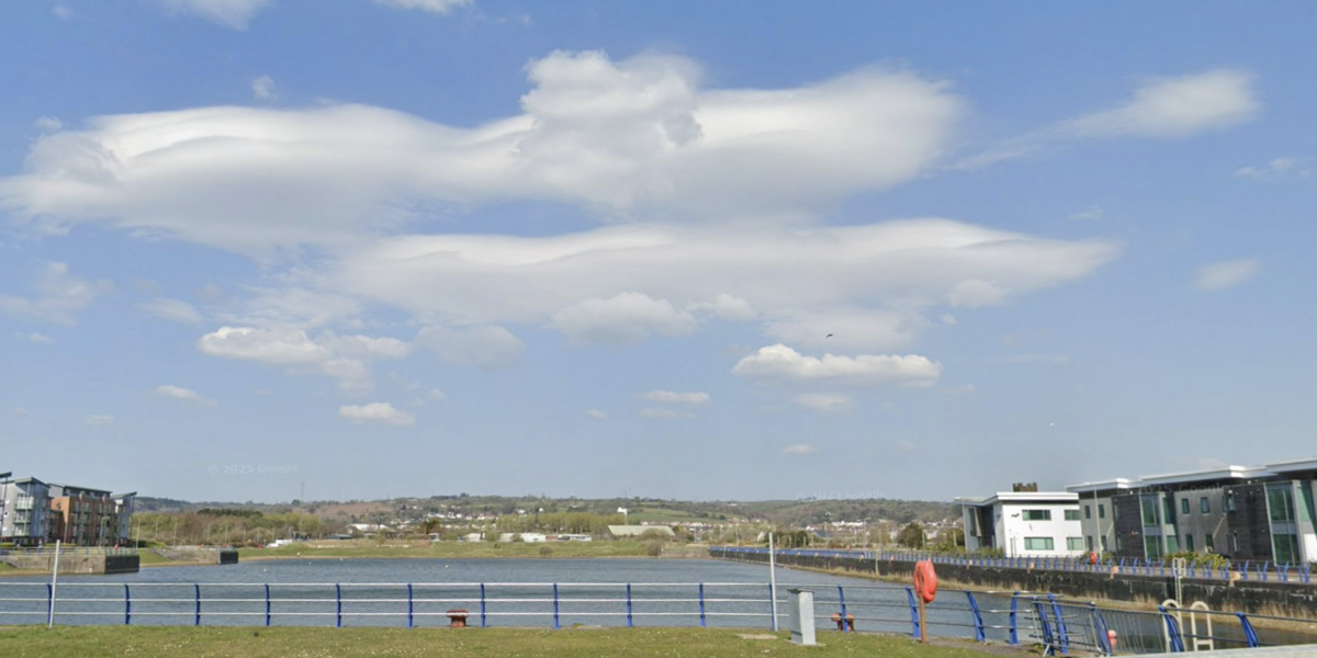 Llun o North Dock Llanelli 