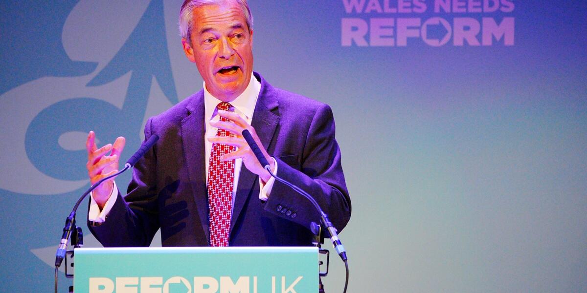 Nigel Farage yng Nghymru
