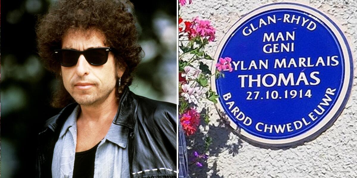 Bob Dylan a man geni Dylan Thomas