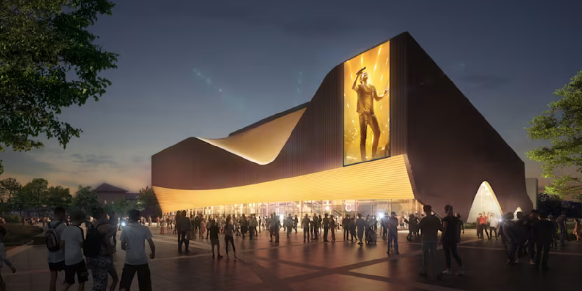 Arena newydd Bae Caerdydd