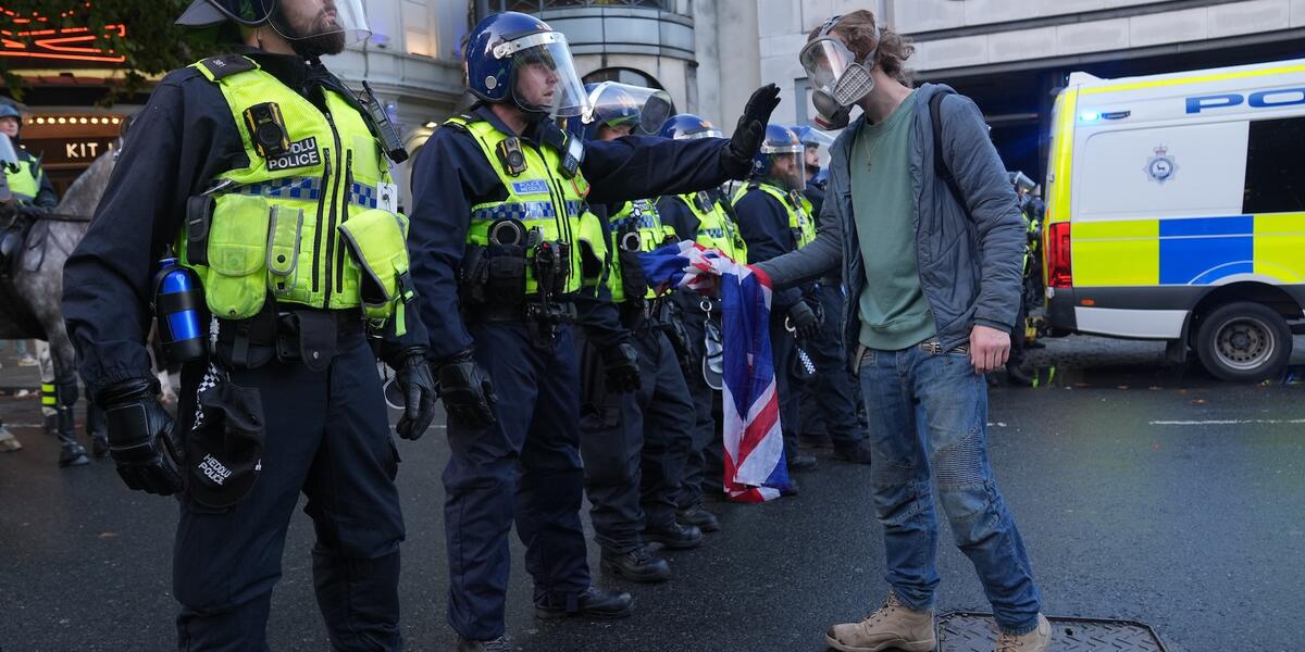 Protest Llundain