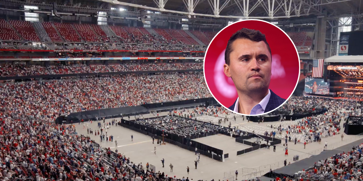 Gwasanaeth coffa Charlie Kirk