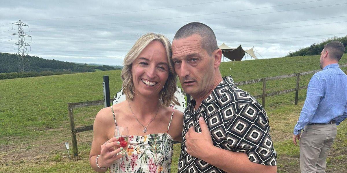 Carly Evans gyda'i thad