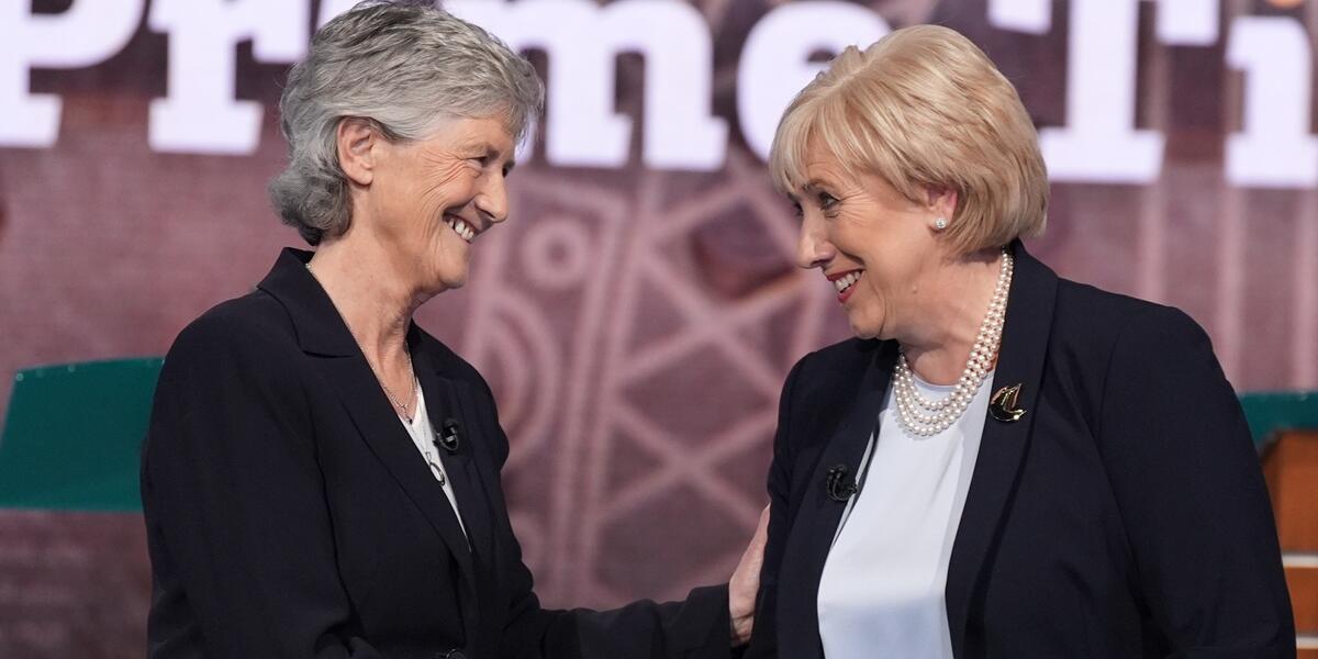 Catherine Connolly a Heather Humphreys
