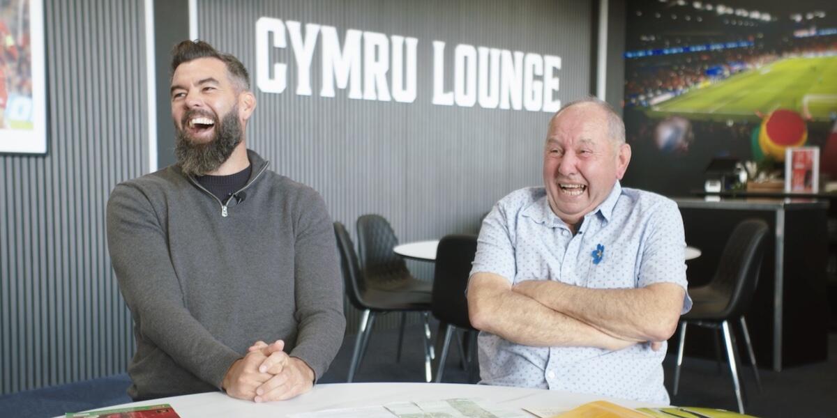 Joe Ledley a Chris Griffiths