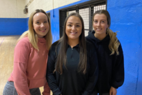 Eleanor, Ffion a Lowri - Green Starlets rownderi