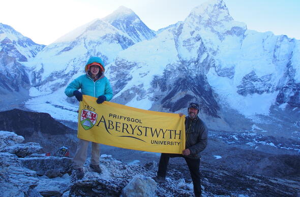 Prifysgol Aberystwyth Mynydd Everest