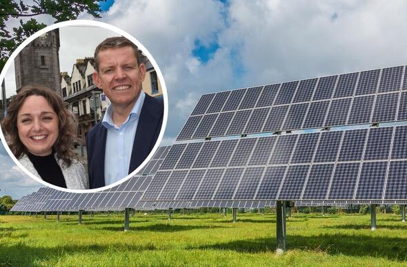 Fferm solar Ynys Mon