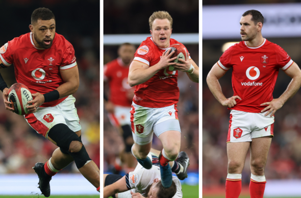 Taulupe Faletau, Blair Murray a Tomos Williams