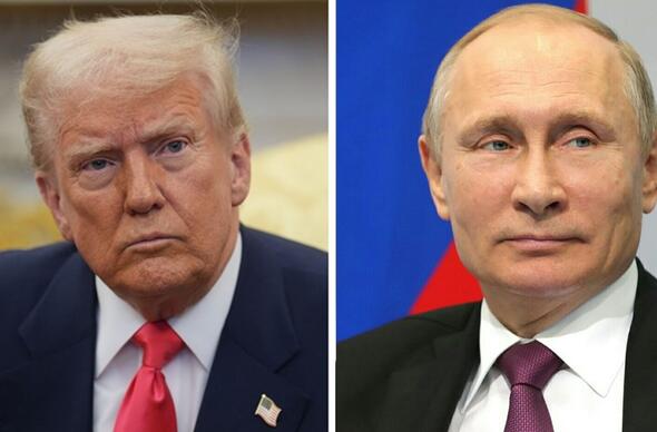 Donald Trump a Vladimir Putin