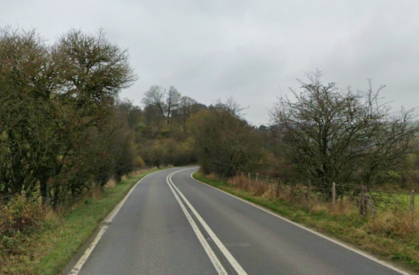 A483 ger Llanbister