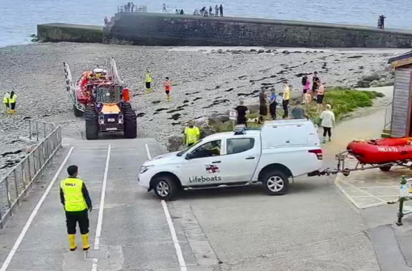 Ymgyrch achub Cricieth